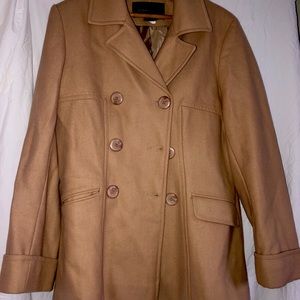 Tan Pea Coat